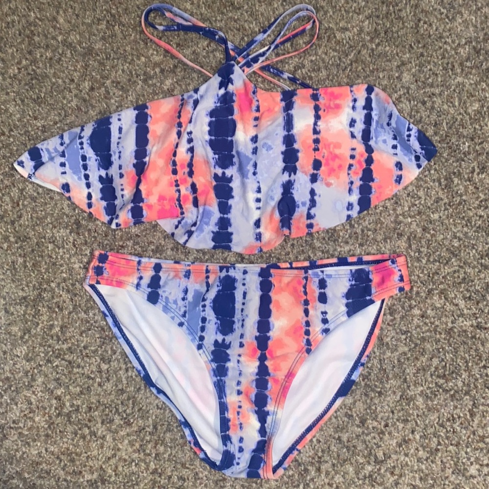 tie die bikini